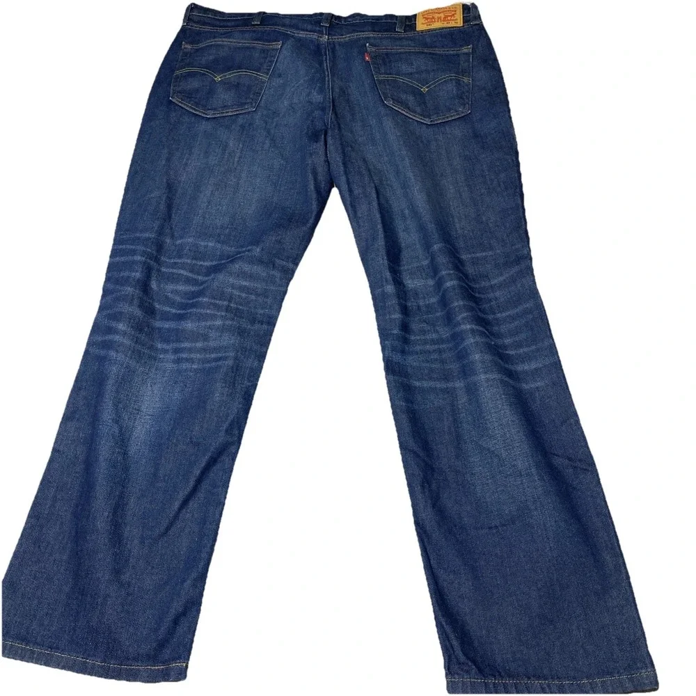 Levis 541 Jeans Mens Tag‎ 44x32 Actual 45x31 Blue Athletic Chore Whiskering